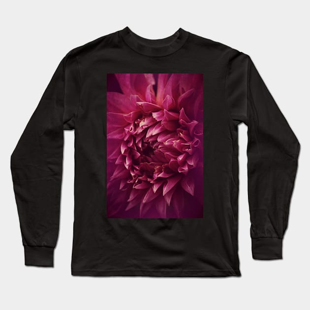 Dahlia Drama Long Sleeve T-Shirt by AlexaZari